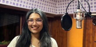 SANVI SUDEEPA LENDS HER VOICE TO ‘MAST MALAIKA’ FROM ‘MARK’