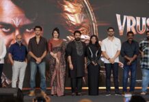 GRAND TRAILER LAUNCH OF VRUSHABHA HELD IN KOCHI