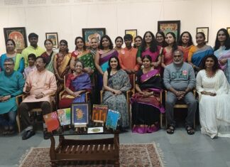 MEROTSAVA ART EXHIBITION HELD AT CHITRAKALA PARISHATH