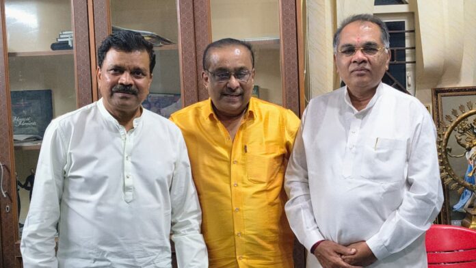 S. MAHENDAR AND HAMSALEKHA REUNITE