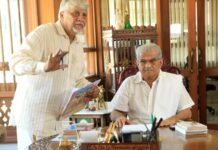 VEERENDRA HEGGADE APPEARS IN A KEY ROLE IN ‘VEERA KAMBALA’