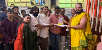 SCRIPT POOJA HELD FOR YATHIRAJ’S SEVENTH DIRECTORIAL