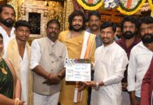 ‘KADAL KOTE’ STARRING VASISHTA SIMHA LAUNCHED AT GANESHPURA TEMPLE