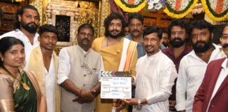 ‘KADAL KOTE’ STARRING VASISHTA SIMHA LAUNCHED AT GANESHPURA TEMPLE