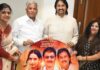 POSTER OF ‘SARKARI NYAYABELE ANGADI’ RELEASED BY UNION MINISTER V. SOMANNA