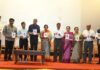 PURNIMA RAMKUMAR UNVEILS ‘NADAYOGI DR RAJKUMAR’ BOOK