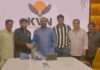 KVN NAVEEN AND HARISH SIGNS GILLI NATA