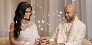 SHARMIELA MANDRE, PRODUCER SUDHAN SUNDARAM GET ENGAGED