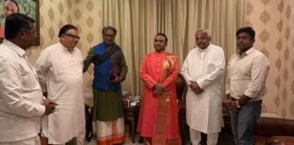 TADVIRUDDA GETS MADHUSUDHAN SAI GURUJI BLESSINGS
