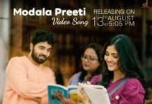 MODALA PREETHI SONG OF ‘RAASHI’ RELEASED