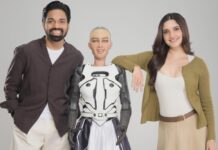 REAL HUMANOID ROBOT ‘JIA’ TO ACT IN SIMPLE SUNI’S ‘LAMBODARA 2.0’!