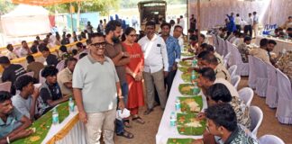 SANDESH NAGARAJ FAMILY HOSTS MAHOUTS OF MYSURU DASARA